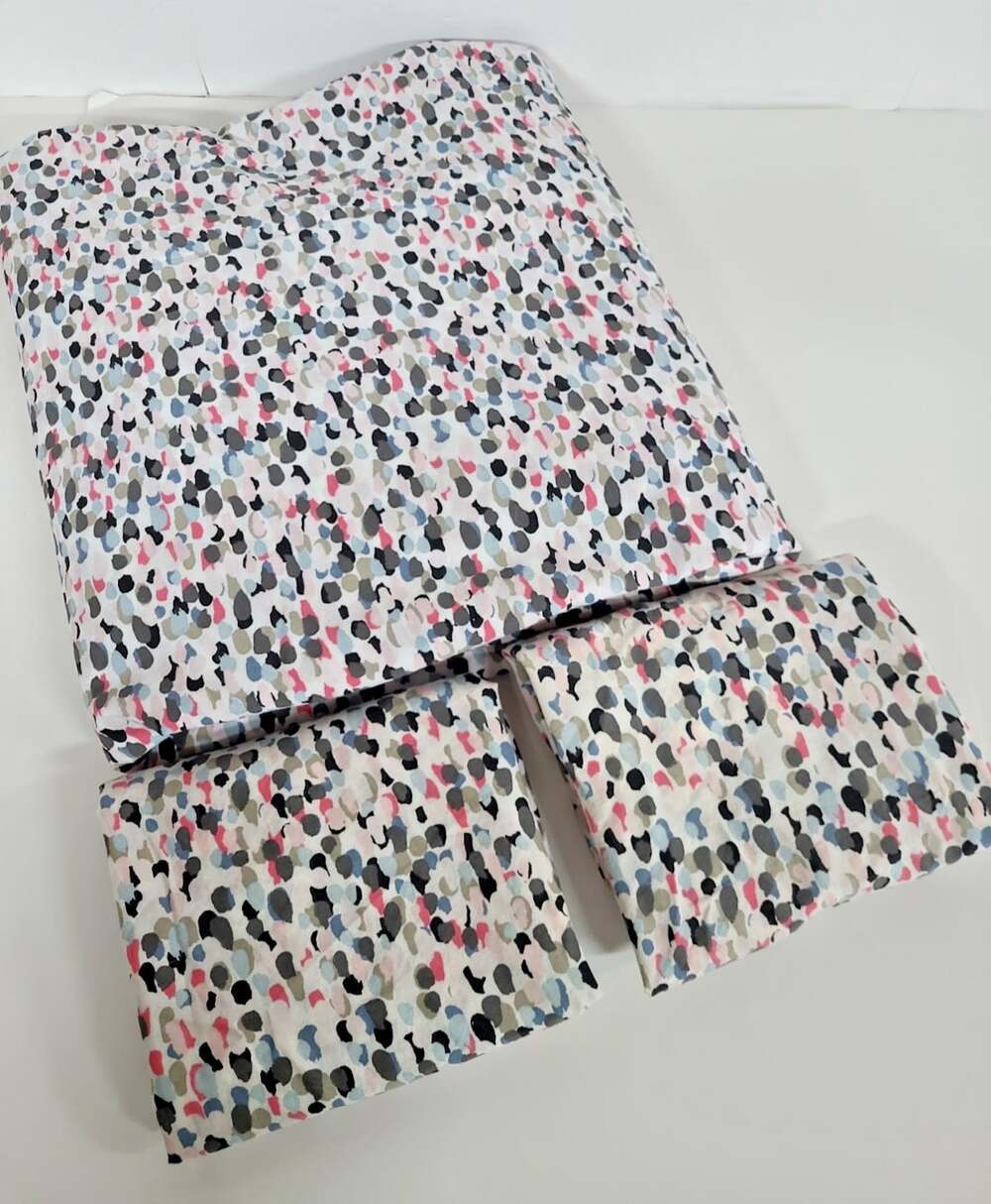 IKEA Smastarr Duvet Cover and 2 Pillow Shames Twin/ Full 80"x80"